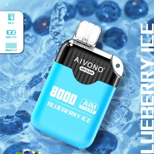 hielo de arándanos Aivono AIM CLEAR 8000 TRF4206 | Aivono Vaper